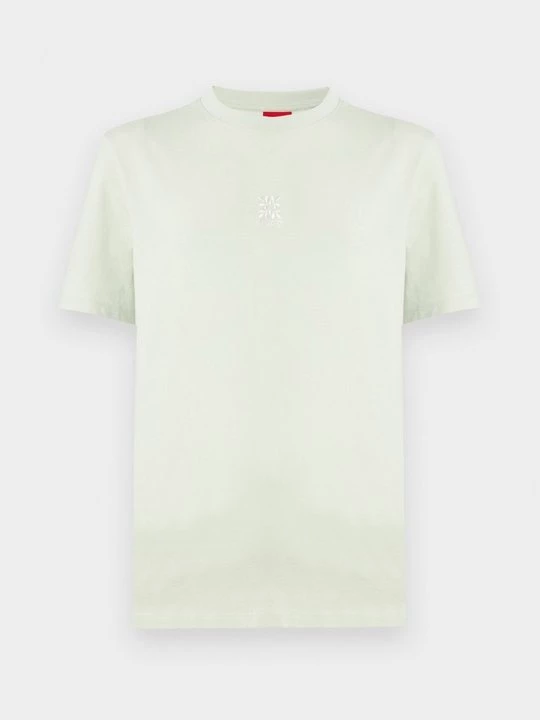 Foto van product T-shirt basic Hugo lichtgroen