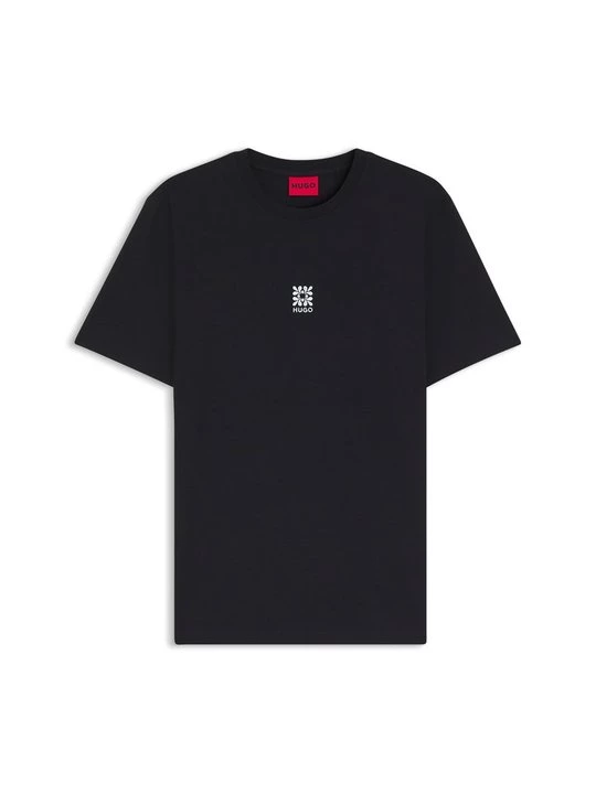 Foto van product T-shirt basic Hugo zwart