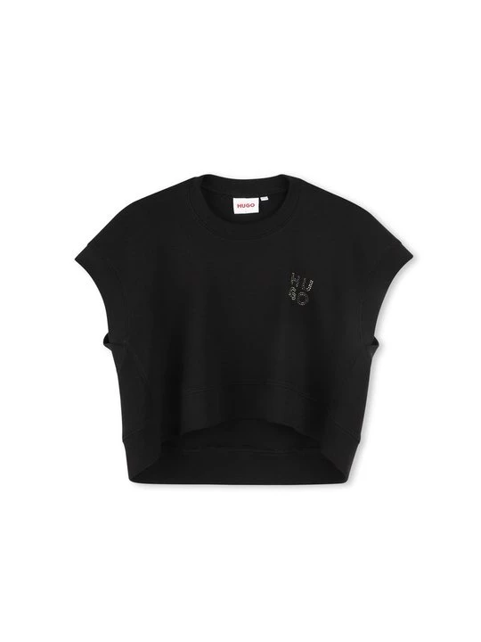 Foto van product T-shirt basic Hugo zwart