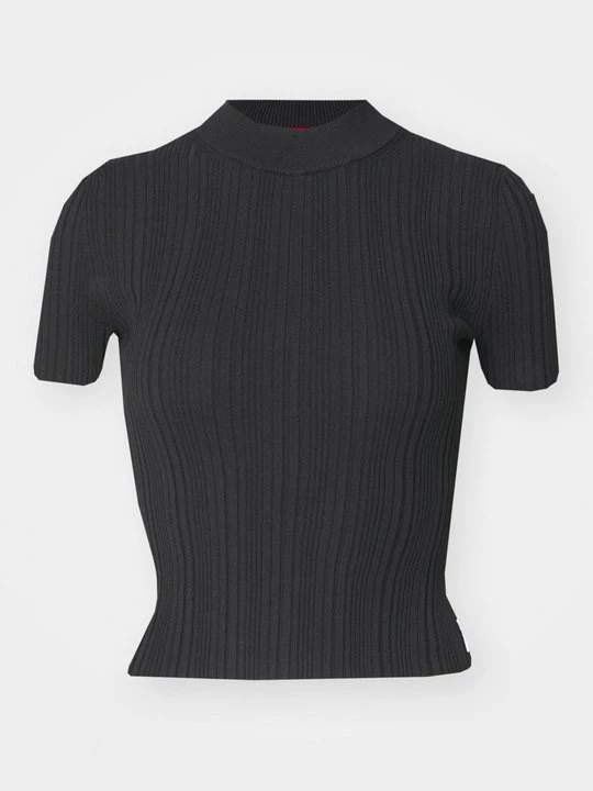 Foto van product T-shirt basic Hugo zwart