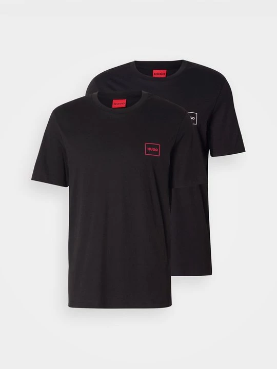 Foto van product T-shirt basic Hugo zwart