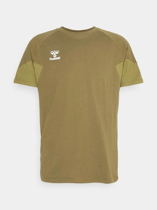 Foto van product T-shirt basic Hummel kaki