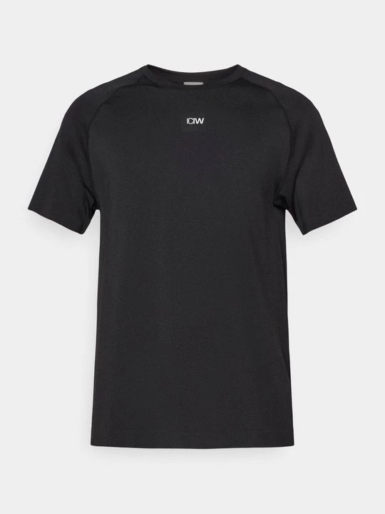 Foto van product T-shirt basic ICANIWILL zwart