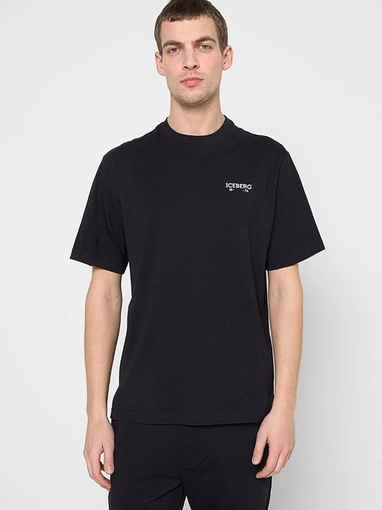 Foto van product T-shirt basic Iceberg zwart