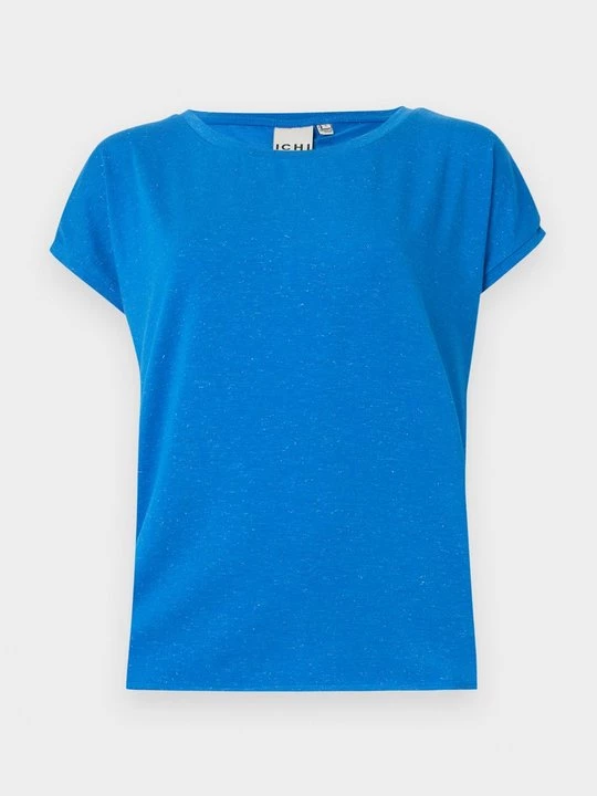 Foto van product T-shirt basic Ichi koningsblauw