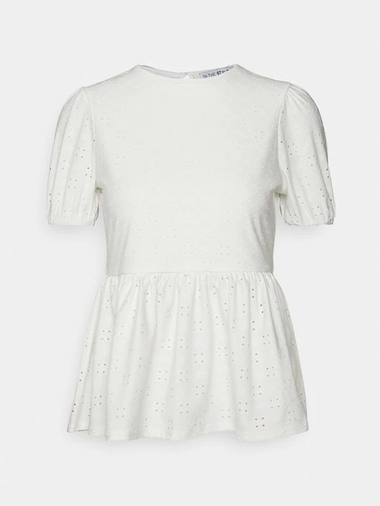 Foto van product T-shirt basic In The Style wit