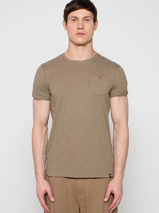 Foto van product T-shirt basic INDICODE groen