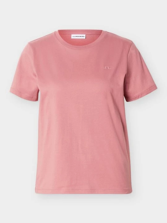 Foto van product T-shirt basic J.Lindeberg donkerroze