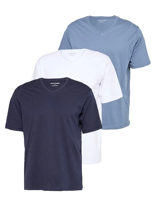 Foto van product T-shirt basic Jack&Jones blauw
