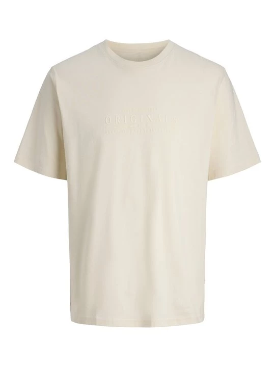 Foto van product T-shirt basic Jack&Jones crème