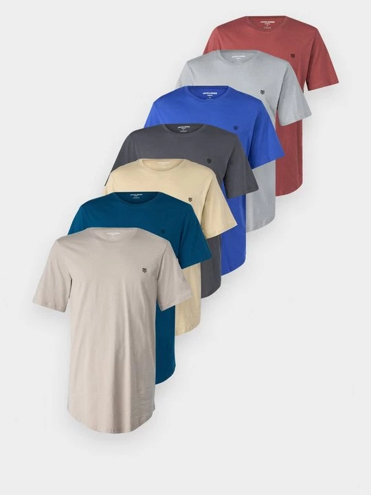 Foto van product T-shirt basic Jack&Jones koningsblauw