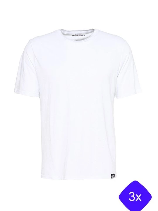 Foto van product T-shirt basic Jack&Jones wit