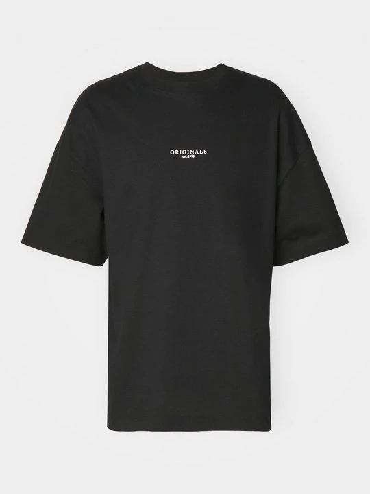 Foto van product T-shirt basic Jack&Jones zwart