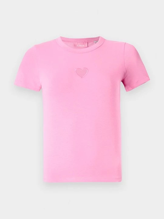 Foto van product T-shirt basic JJXX donkerroze