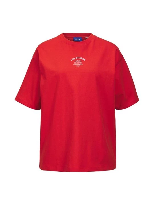 Foto van product T-shirt basic JJXX rood