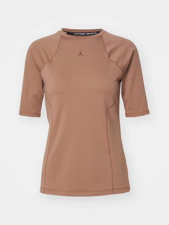 Foto van product T-shirt basic Jordan bruin