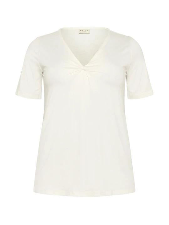 Foto van product T-shirt basic Kaffe crème
