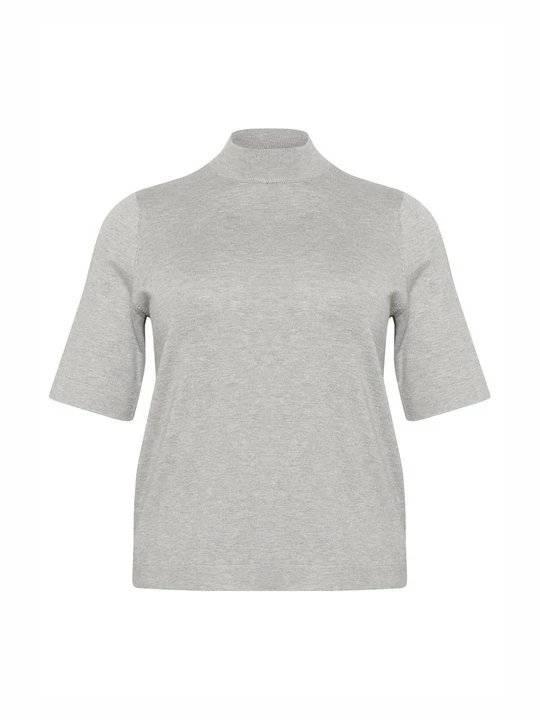 Foto van product T-shirt basic Kaffe lichtgrijs