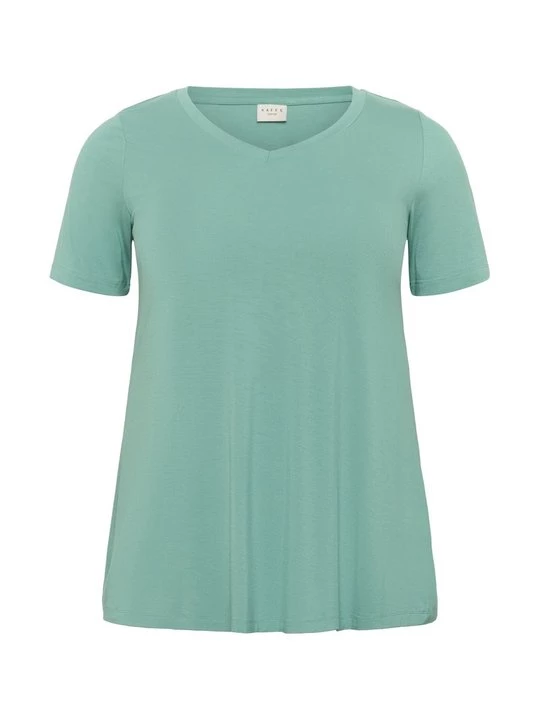 Foto van product T-shirt basic Kaffe petrol