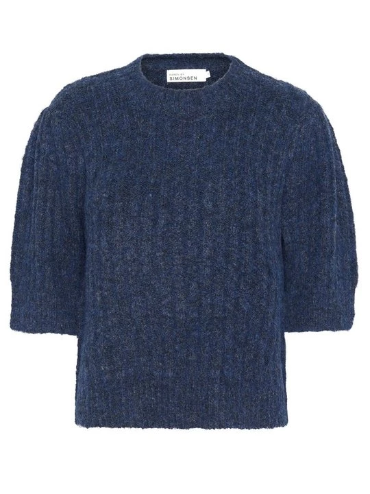 Foto van product T-shirt basic Karen by Simonsen blauw