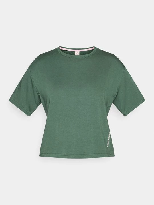 Foto van product T-shirt basic Kari Traa wintergroen