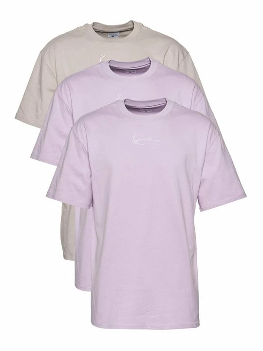 Foto van product T-shirt basic Karl Kani paars