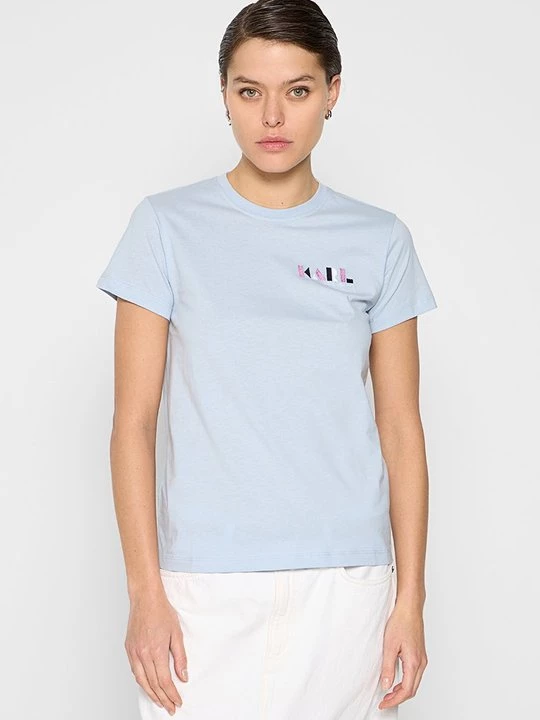 Foto van product T-shirt basic KARL LAGERFELD blauw