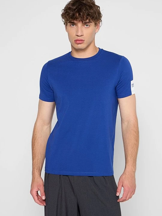 Foto van product T-shirt basic KARL LAGERFELD blauw
