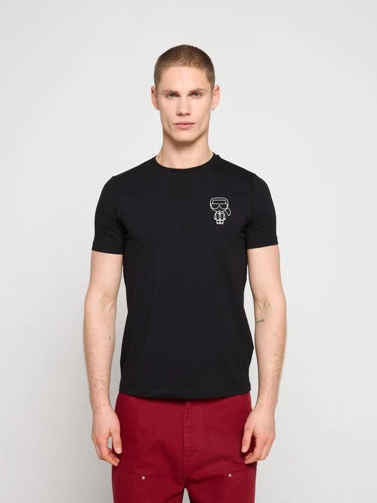 Foto van product T-shirt basic KARL LAGERFELD zwart