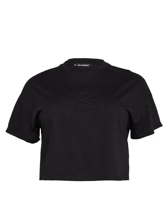 Foto van product T-shirt basic KARL LAGERFELD zwart