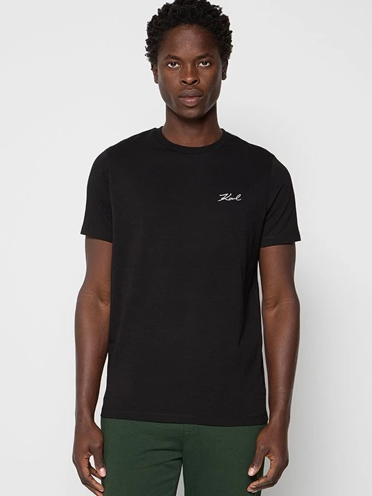 Foto van product T-shirt basic KARL LAGERFELD zwart