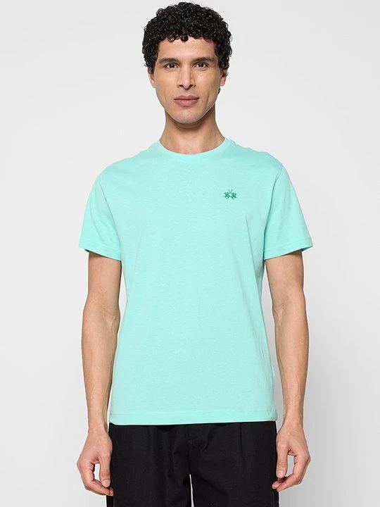 Foto van product T-shirt basic La Martina blauw