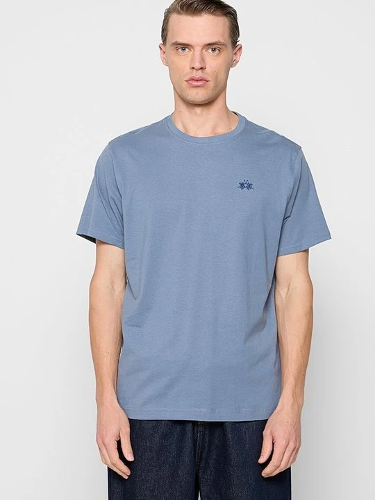 Foto van product T-shirt basic La Martina blauw