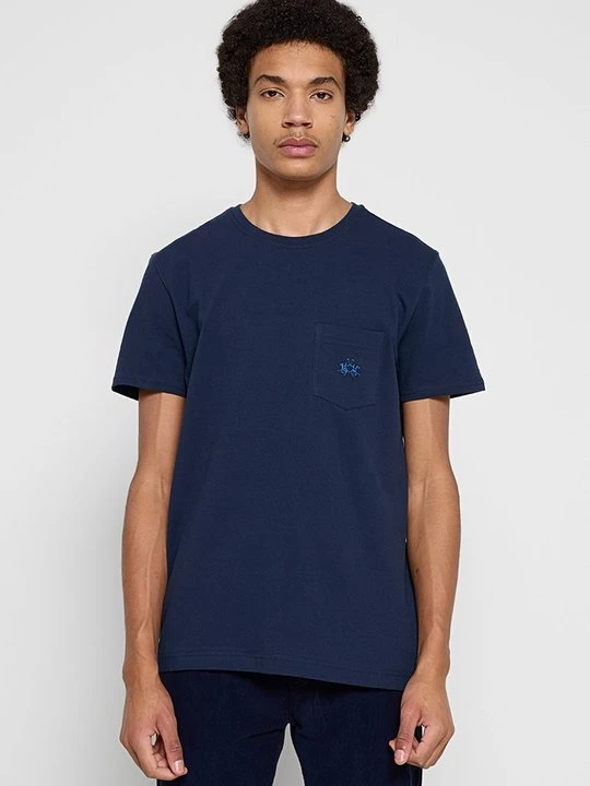 Foto van product T-shirt basic La Martina donkerblauw