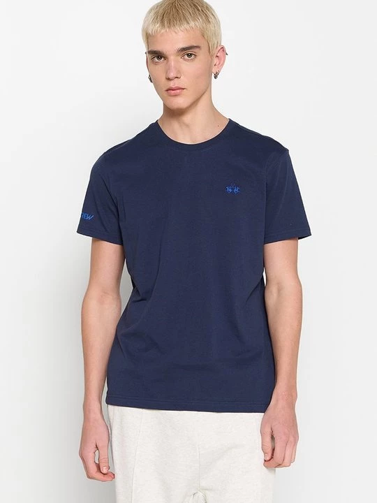 Foto van product T-shirt basic La Martina donkerblauw
