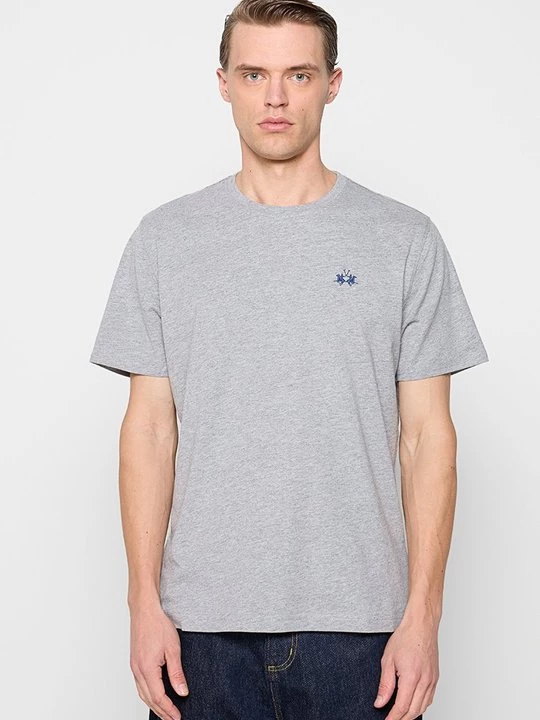 Foto van product T-shirt basic La Martina grijs