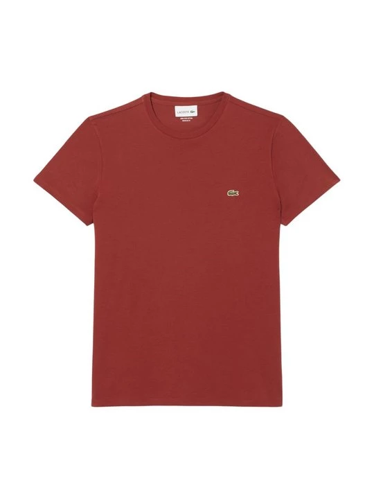 Foto van product T-shirt basic Lacoste bruin