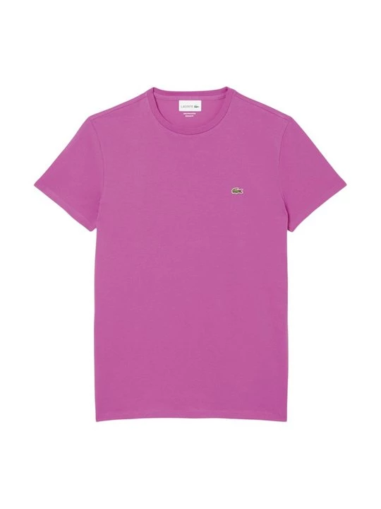 Foto van product T-shirt basic Lacoste donkerroze