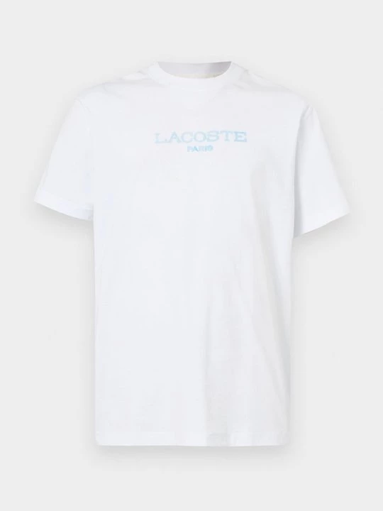 Foto van product T-shirt basic Lacoste wit