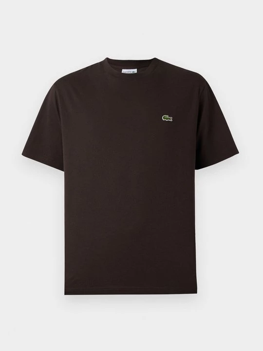 Foto van product T-shirt basic Lacoste zwart
