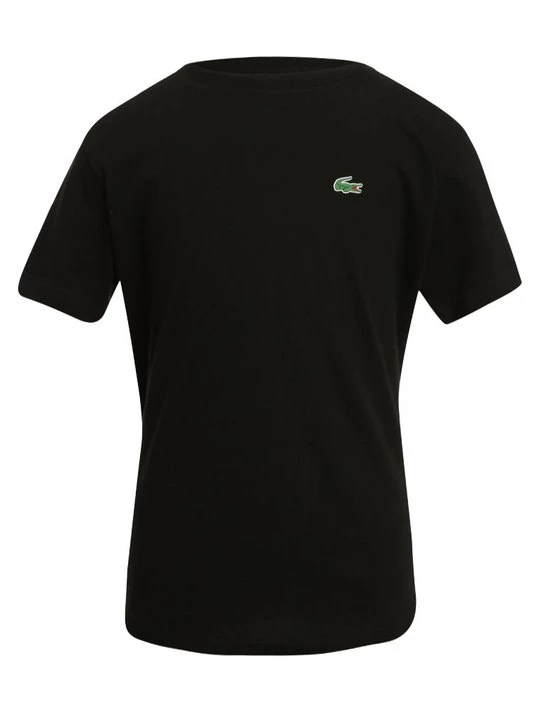 Foto van product T-shirt basic Lacoste zwart