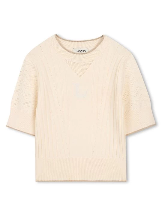 Foto van product T-shirt basic Lanvin beżowy