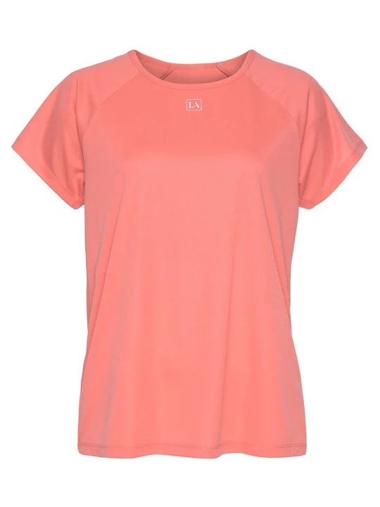 Foto van product T-shirt basic Lascana roze