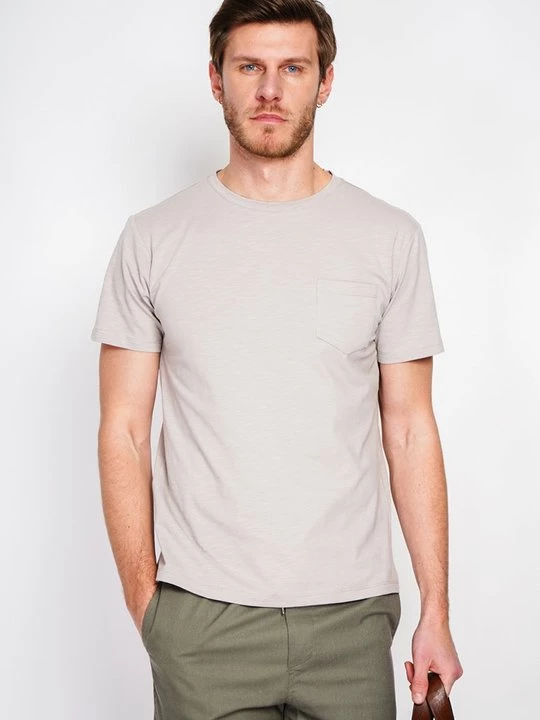 Foto van product T-shirt basic Le Jardin du Lin crème