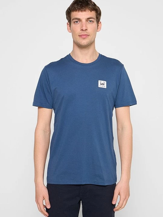 Foto van product T-shirt basic Lee blauw