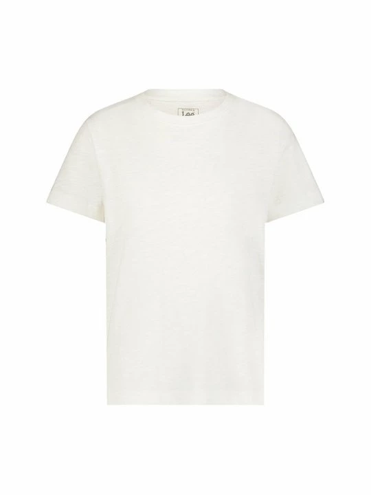 Foto van product T-shirt basic Lee crème