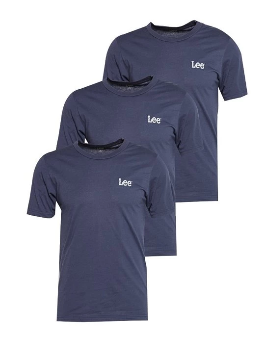 Foto van product T-shirt basic Lee donkerblauw