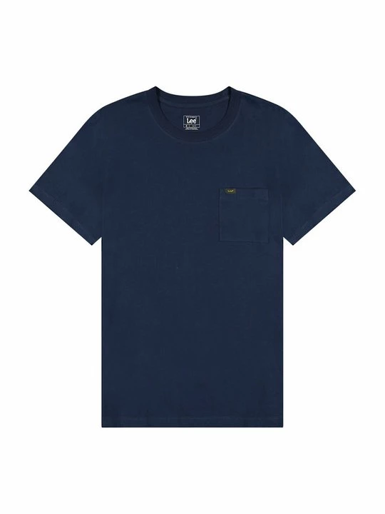 Foto van product T-shirt basic Lee donkerblauw