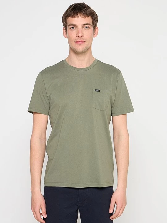 Foto van product T-shirt basic Lee groen