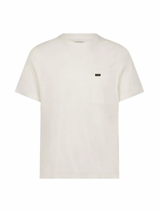 Foto van product T-shirt basic Lee wit